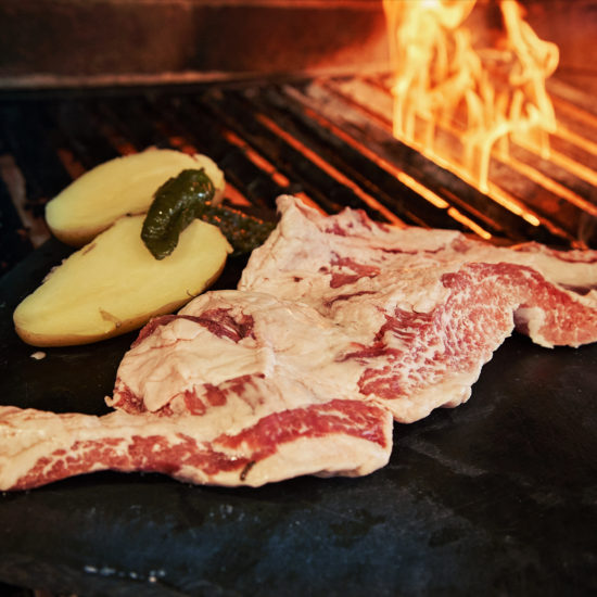 Solomillo de cerdo a la brasa